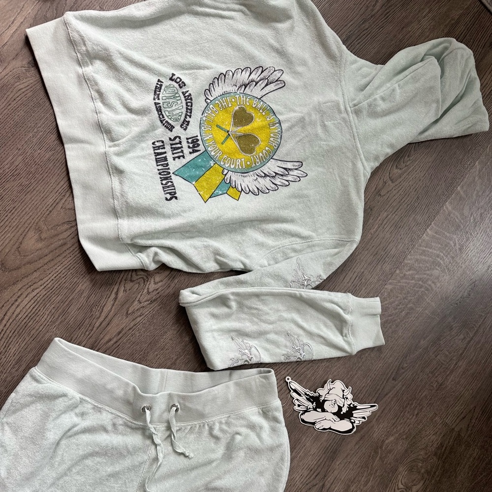 Boys Lie State Champs terry sweatsuit